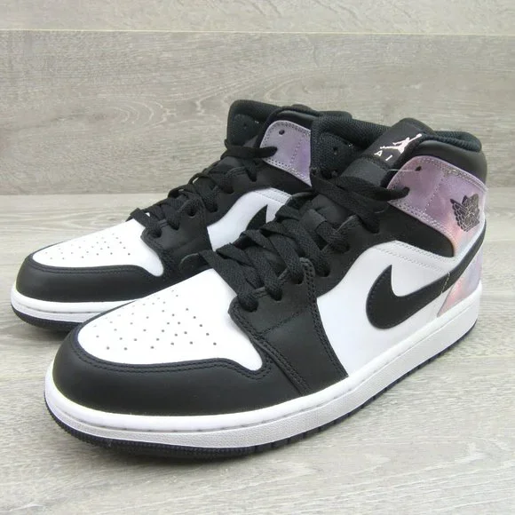 Air Jordan 1 Mid SE Zen Master Tie- Dye Sneakers Mens Size 9.5 NEW - Picture 4 of 15